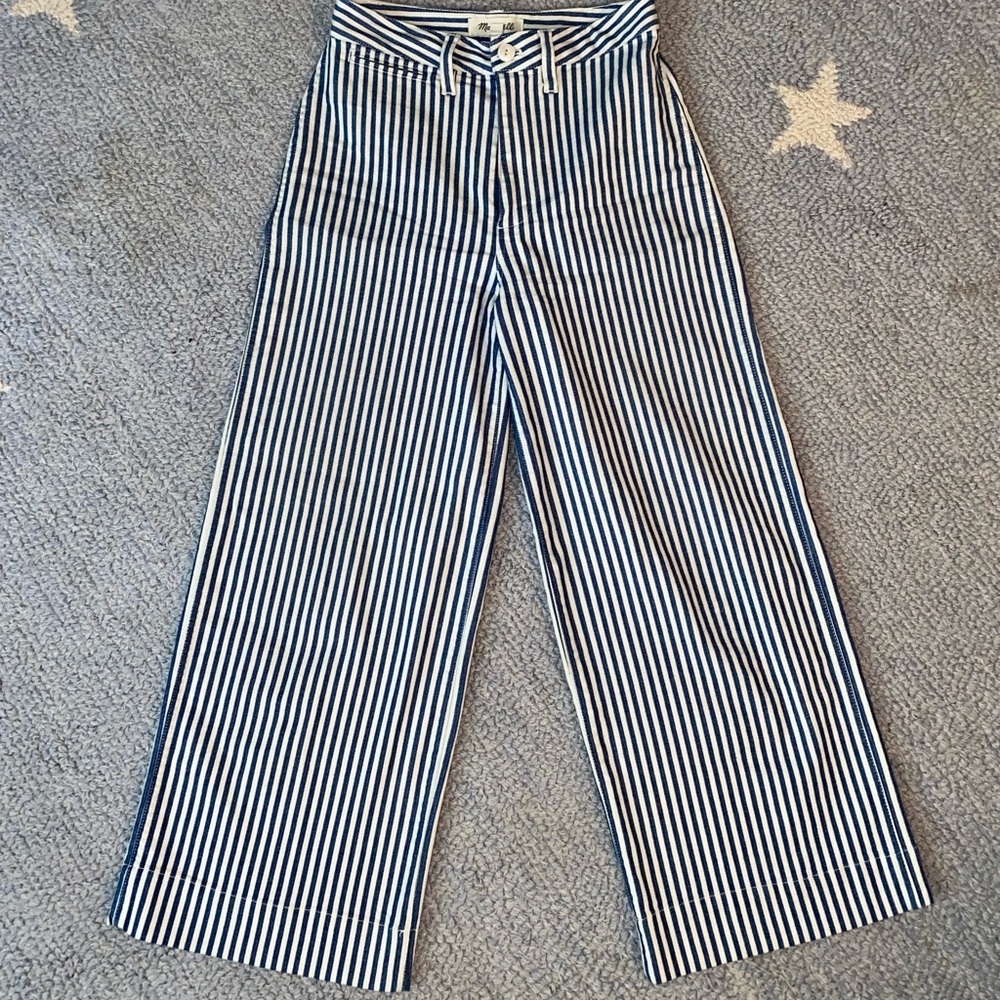Emmett wide leg cropped pants